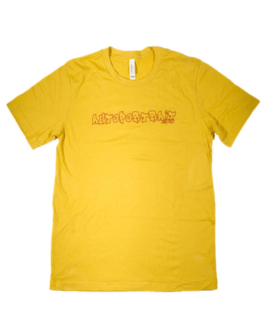 United Auto Portrait T-Shirt Yellow