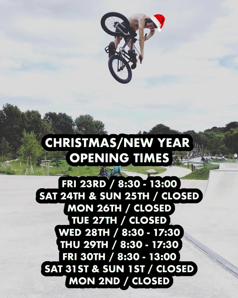 CHRISTMAS/NEW YEAR OPENING TIMES