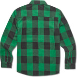 Etnies X DIG Longsleeve Flannel Shirt Green/Black