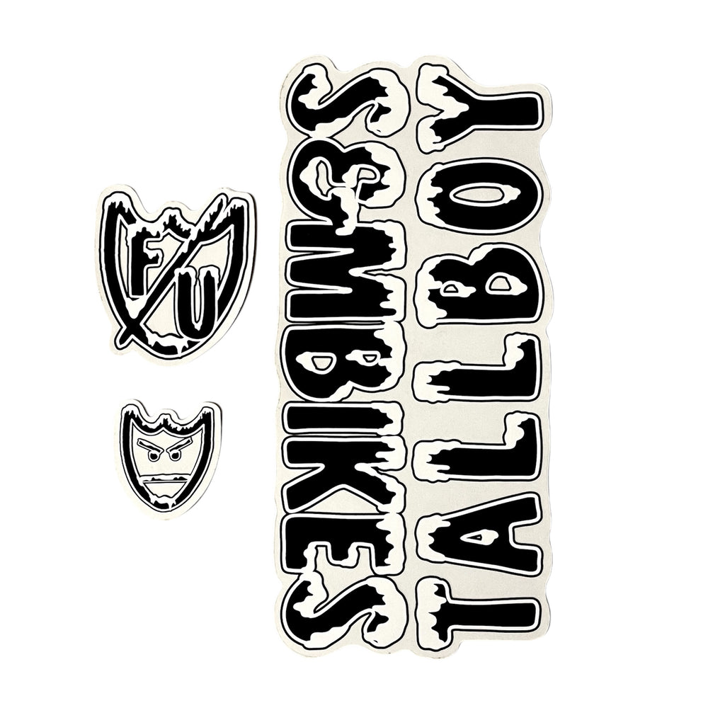 Icy Frame Sticker S&M Tallboy Icy Frame Sticker Set – 4Down Distribution Ltd