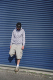 United Coastin Hooded Sweat Grey/White