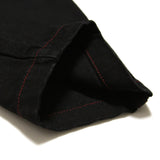 Doomed Heavies x Animal Jeans Black with Red Stitch