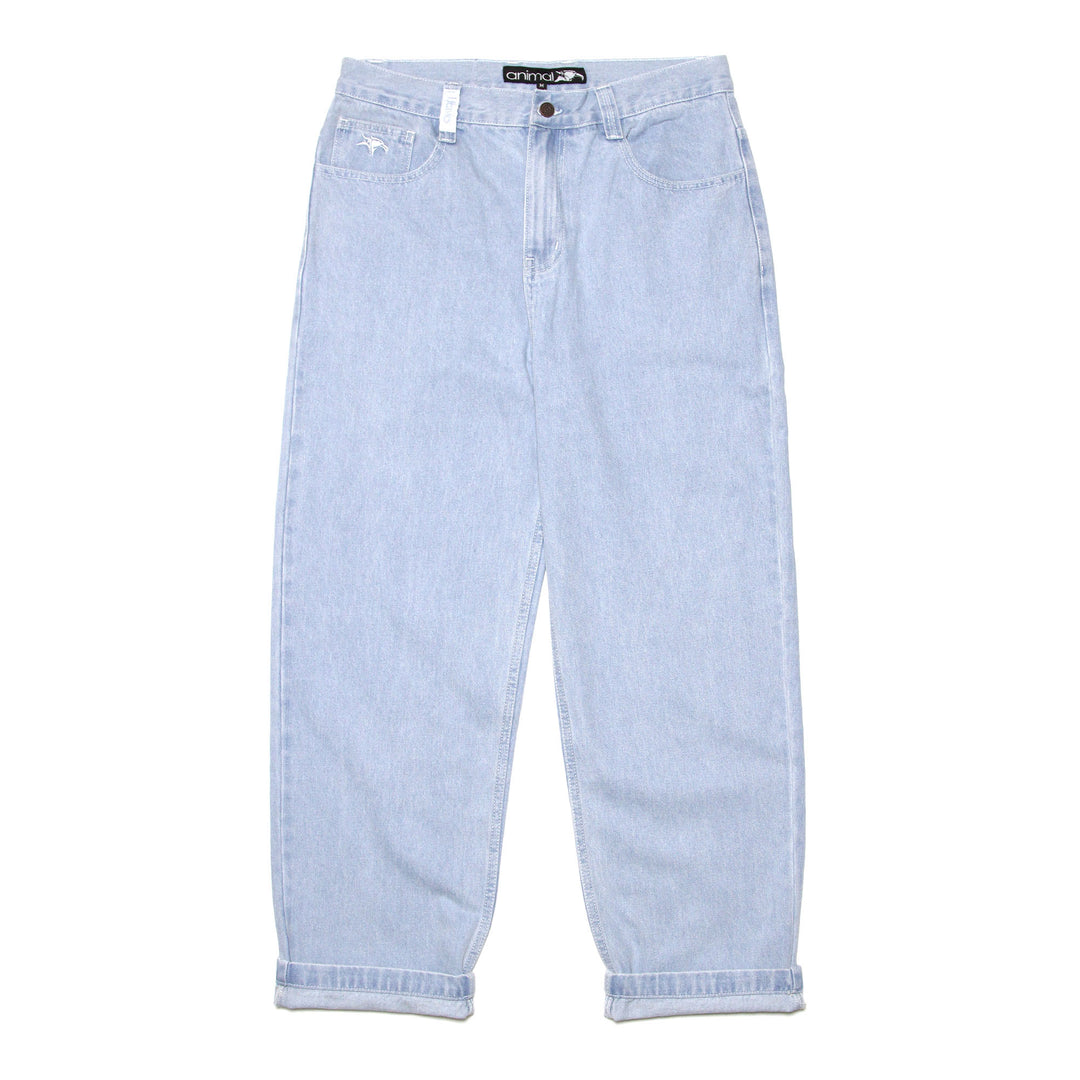 Heavies x Animal Jeans Light Blue with White Stitch – 4Down Distribution Ltd