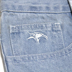 Heavies x Animal Jeans Light Blue with White Stitch