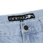 Heavies x Animal Jeans Light Blue with White Stitch