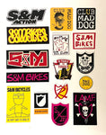 S&M 16 Pack Spring 2024 Stickers