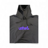 United Coastin Hooded Sweat Black/Purple