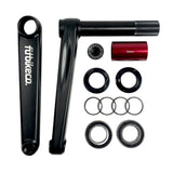 FIT Bossless Indent 24mm Cranks RHD 175mm Black