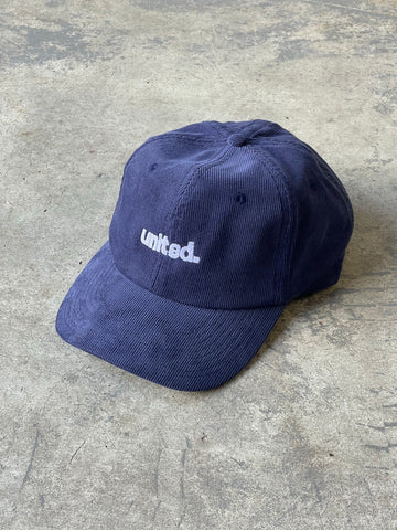 United Coastin Corduroy Hat Blue