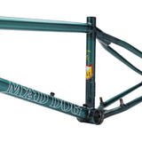 S&M Mad Dog 22" Frame 990 Mounts Trans Teal