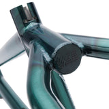 S&M Mad Dog 22" Frame 990 Mounts Trans Teal