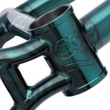 S&M Mad Dog 22" Frame 990 Mounts Trans Teal