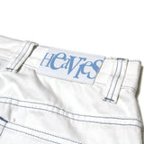 Heavies X Moto-Bunka Jeans White