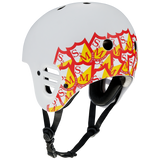 Pro-Tec Full Cut Certified Helmet S&M Shield Sig Edition Light Grey