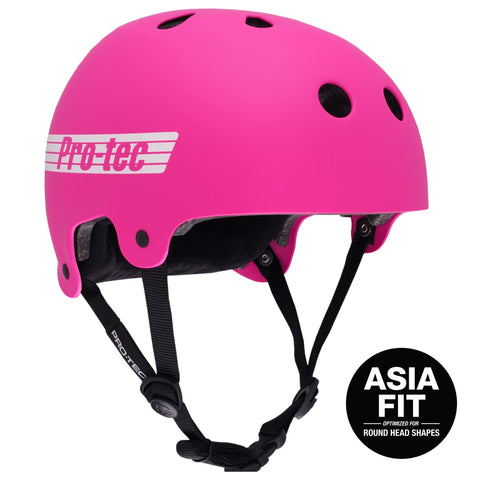 Pro-Tec Old School Low Pro Certified Helmet Matte Pink