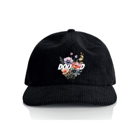 Doomed Blossom Cap Black