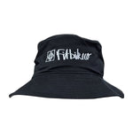 FIT Embroidered Bucket Hat Black