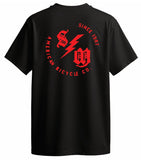 S&M Bolt Pocket T-Shirt Black