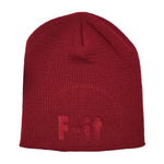 Fit 8" Uncuffed F-IT Beanie Red