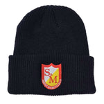 S&M Ribbed Cuffed Beanie Black