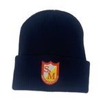 S&M Ribbed Cuffed Beanie Navy