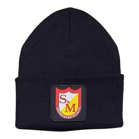 S&M Thinsulate Cuffed Beanie Black