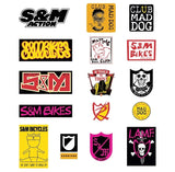 S&M 16 Stickers Pack