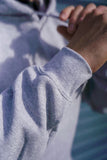 United Coastin Hooded Sweat Grey/White