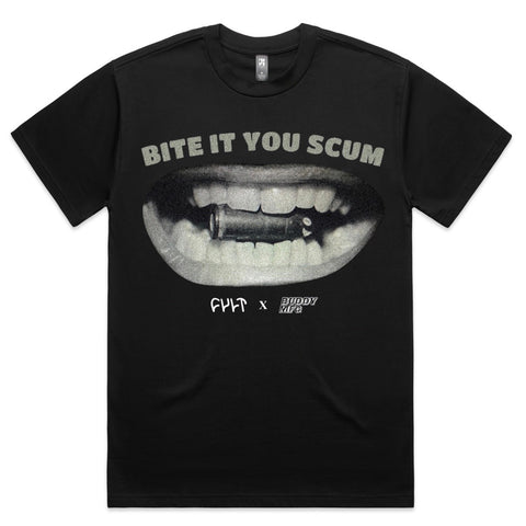 Cult x Buddy MFG BITE IT T-shirt