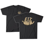 FIT Middle Finger T-Shirt Black