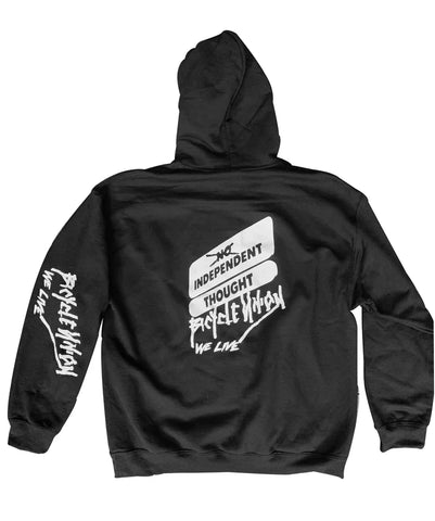 Union We Live Hooded Sweat Black