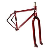 S&M ATF Frame and Fork Kit 29" Trans Red