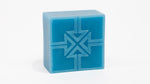 Fit Key Wax 3"x3" X1.5" Blue