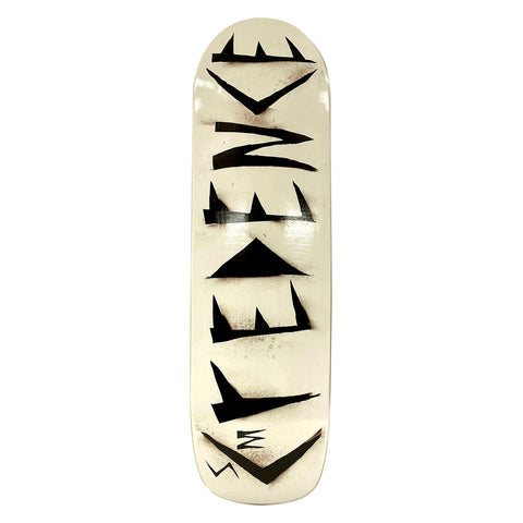 S&M Credence Pool Deck White with Black Print