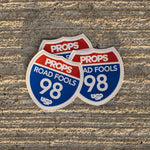 Props Road Fools 98 Sticker