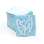 S&M Die Cut Sharpie Shield Stickers 1.5" (Single)