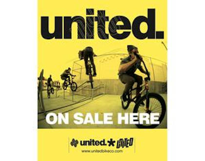 United Window Sticker