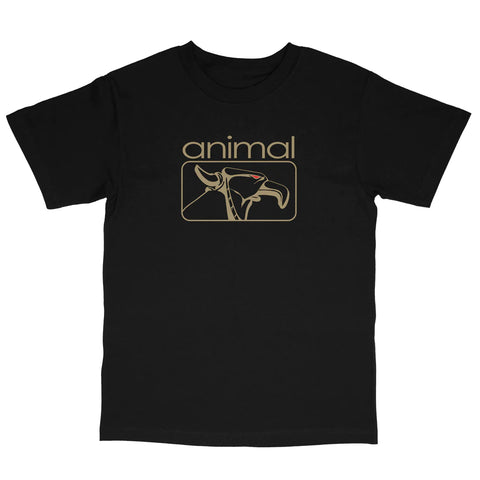 Animal 2K T-Shirt Black/Gold