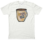 Props Coffee & VHS Transfer T-Shirt White